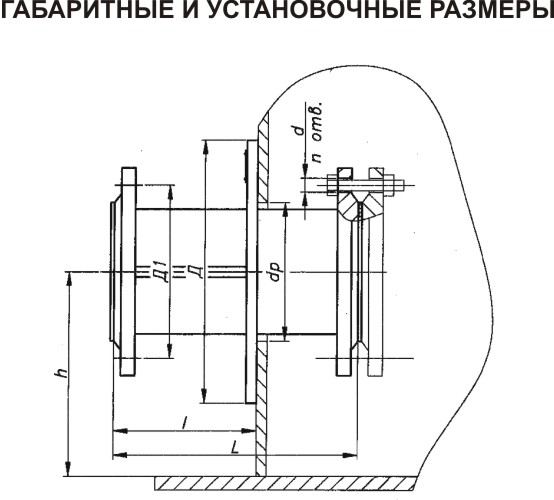 Приемо раздаточный патрубок резервуара