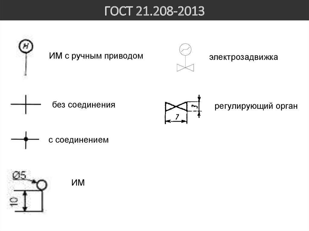 Клапан с электроприводом обозначение на схеме