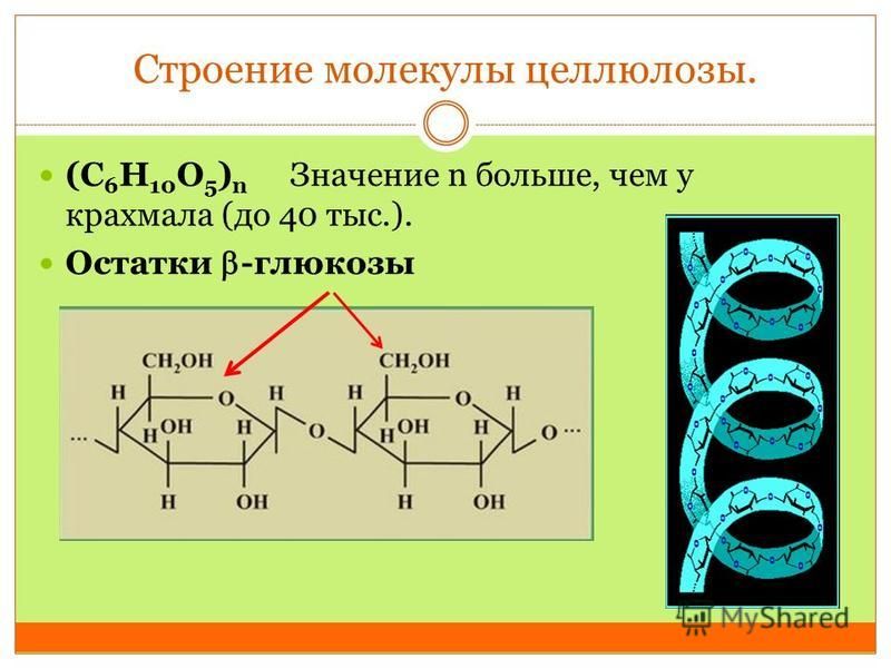 Крахмал тип связи