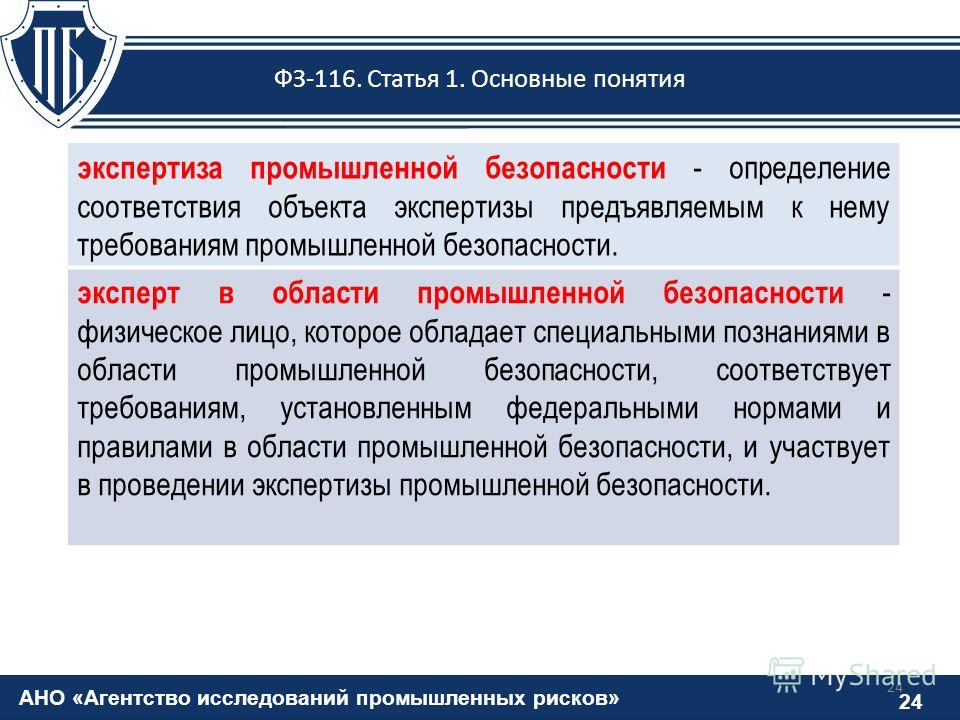 Презентация экспертиза промышленной безопасности