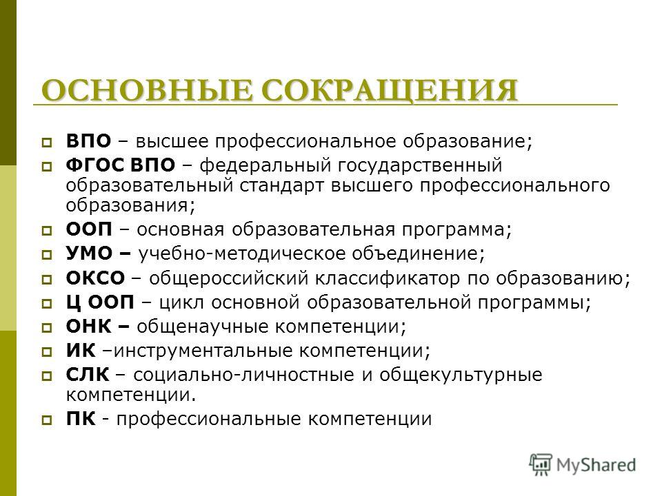 Термин сокращение. Аббревиатуры в образовании. Сокращения в педагогике. Аббревиатуры в педагогике. Сокращенные названия образования.