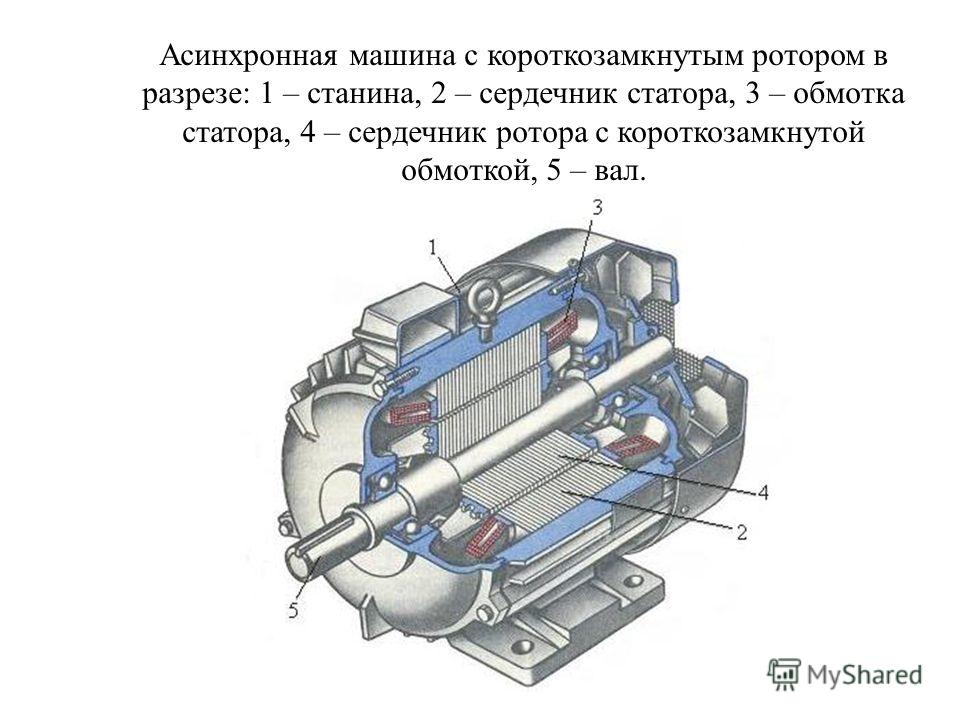 Асинхронная машина обладает свойством