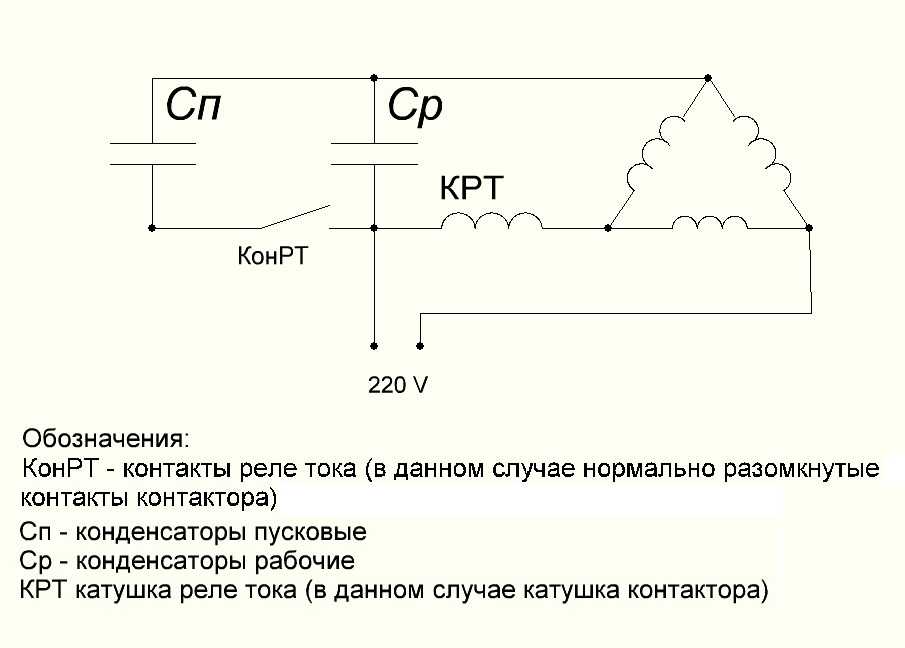 Двигатель конденсаторный 4амхт80в2у3 схема подключения