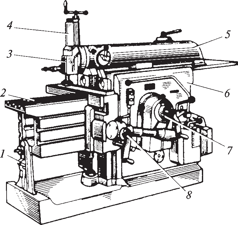 Устройство поперечно-строгального станка модели 7Е35
