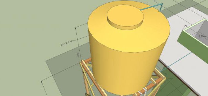 основание водонапорной башни
