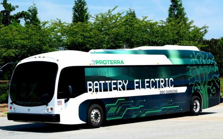 Proterra electric bus