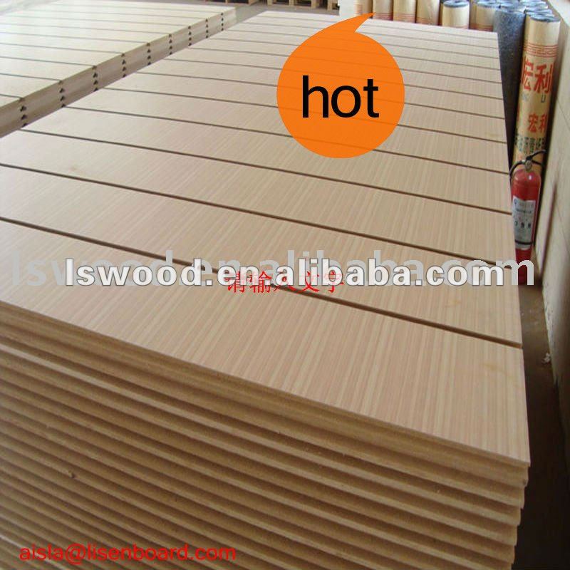 Titanium white melamine moisture resistant MDF Plate / Melamine Waterproof Green MDF