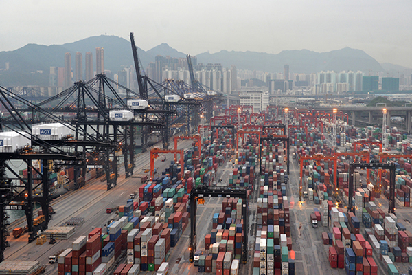 самый большой порт в мире - Порт Гонконга