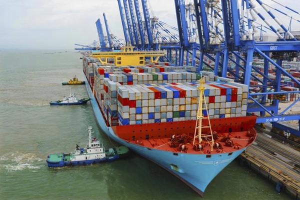 самый большой порт в мире - Порт Гуанчжоу