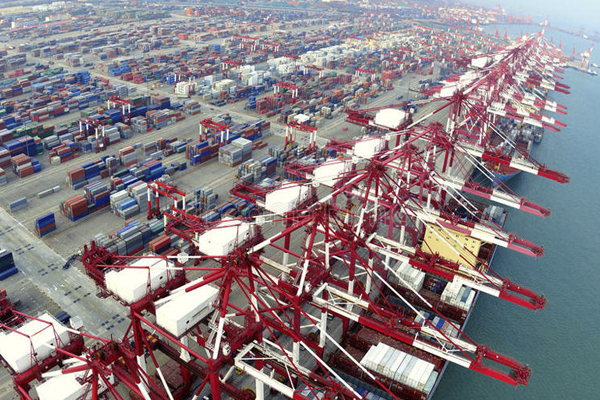 самый большой порт в мире - Порт Циндао