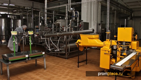 Завод по производству сливочного масла