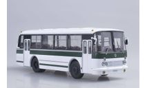 ЛАЗ-695Р бело-зеленый, масштабная модель, Советский Автобус, scale43
