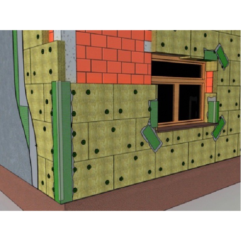 Конструкция утепления фасада здания под штукатурку: Утепление фасада .