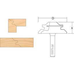 Bearing Guided Architrave Cutter
