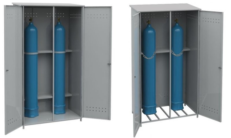 Хранение баллонов кислородных: Эксплуатация, хранение и транспортировка .