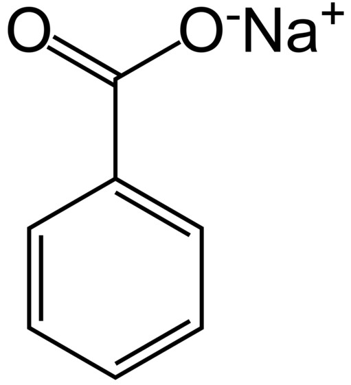 Бензоат натрия (формула)