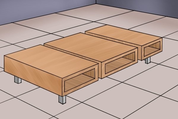 Plywood is used extensively in furniture manufacture