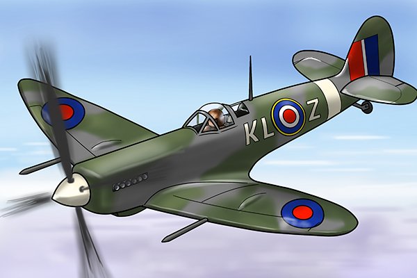 The De Havilland Mosquito flown in the Second World War was made partly of plywood