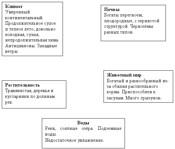 Реферат: Общая характеристика степной зоны