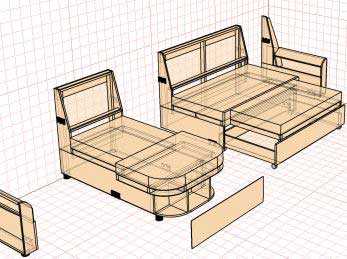 Мягкая мебель чертежи для изготовления