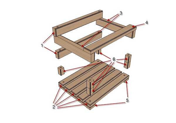 Мебель из поддонов схемы чертежи