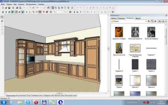 Чертежи мебели в sketchup