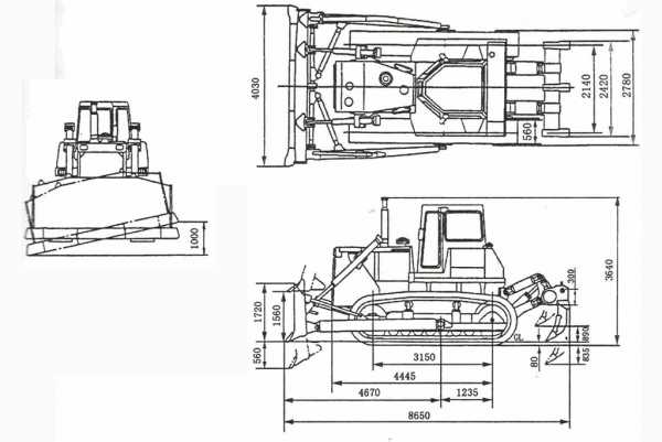 Двигатель бульдозера схема