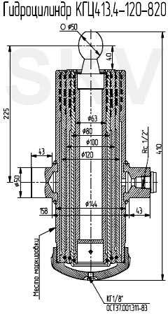 Клапана газ 53 размеры