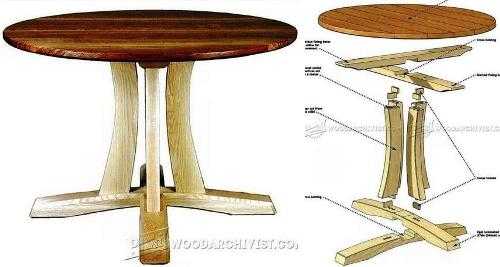 Столы из дерева своими руками в домашних условиях фото и чертежи бесплатно
