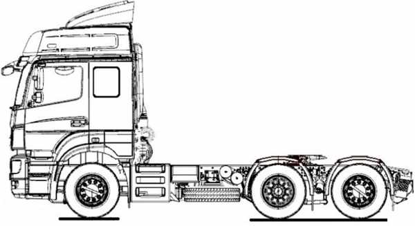 Камаз самосвал рисунок