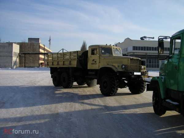Краз с деревянной кабиной