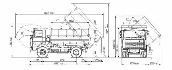 Маз самосвал технические характеристики