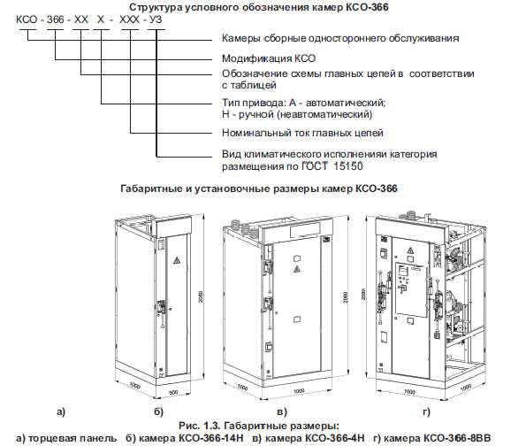 Ксо 366 чертеж