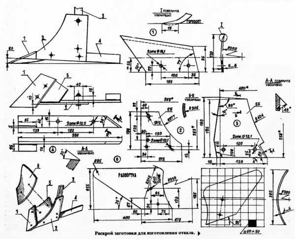 Плуг своими руками чертежи