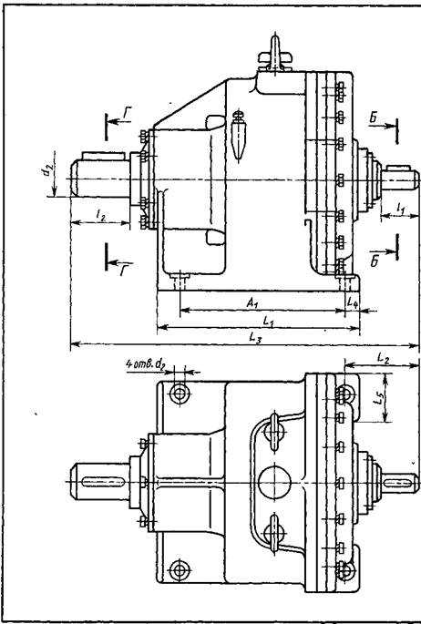 Редуктор планетарный 605 w2v схема