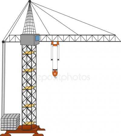 Кран без фона картинка