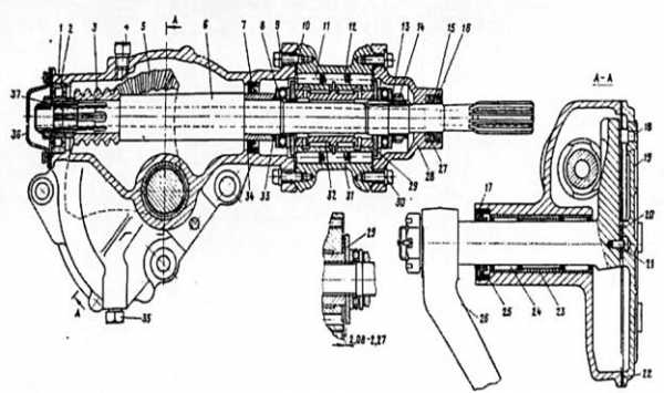 Механизм рулевой урал нового образца