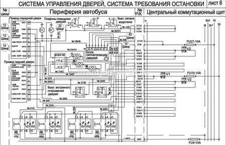 Электрическая схема паз 32054