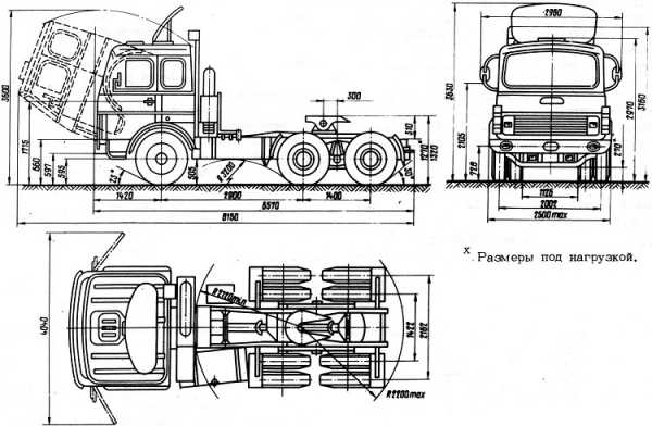 Маз 64229 технические характеристики